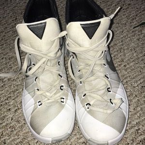 White Nike Hyperdunks